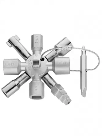 TwinKey® Cabinet Control Key Knipex 00 11 01 универсальный ключ
