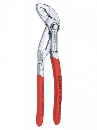 Високотехнологічні сантехнічні кліщі 180 мм KNIPEX Cobra® 87 03 180