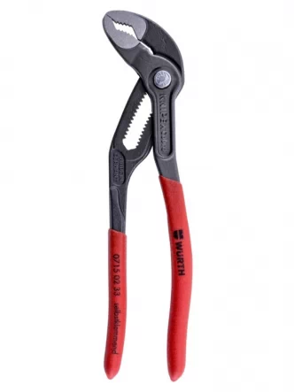 Ключ трубный переставной с кнопкой KNIPEX WURTH 0715 02 33 180 мм