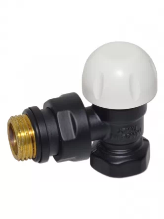 V141310EFS9005O Термоклапан угловой BLACK MATTE Ø1/2