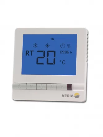Терморегулятор Veria Control T45 программируемый с LCD дисплеем  (189B4060)