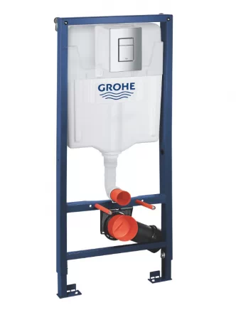 Grohe Rapid SL у зборі, для підвісного унітазу (кнопка Skate Cosmopolitan) (38772001)