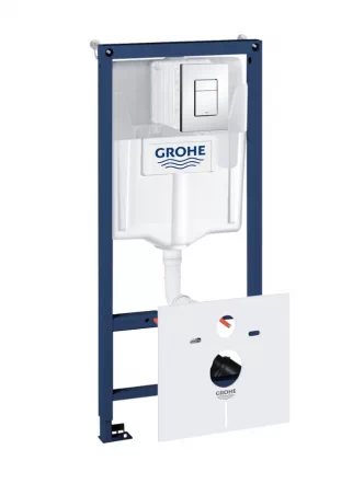 Grohe Rapid SL комплект 5-в-1 GROHE Fresh для подвесного унитаза (38827000)