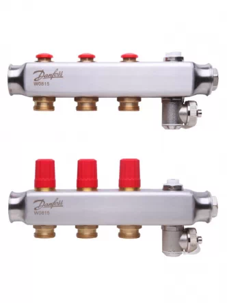 SSM-3 Коллектор без ротаметров 3 + 3 Danfoss 088U0803