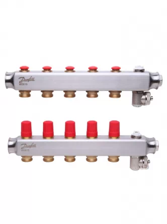 SSM-5 Коллектор без ротаметров 5 + 5 Danfoss 088U0805