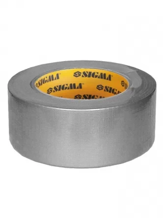Лента армированная (серая) 50мм×25м 