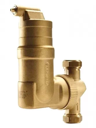 Сепаратор воздуха универсал (латунь) SpiroVent Air Universal Brass  28mm RV2 UA028W