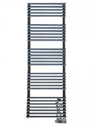 Полотенцесушитель электрический  CORDIVARI GLORIA 22  1500 x 580 мм  COLOR F15 (черный)  ECO 900 W