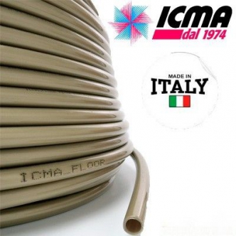Труба для теплого пола ICMA FLOUR (Италия) из сшитого полиэтилена высокой плотности д.16мм