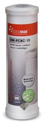 Картридж Новая Вода NW-PCBC-10, шт (карбонблок + полипропилен, премиум)