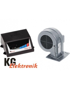 Контроллер для твердотопливного котла KG Elektronik SP-05 LED+ вентилятор DP02