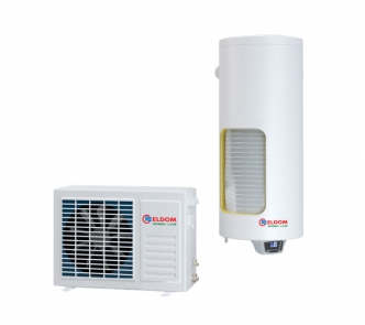Теплонасосный водонагреватель ELDOM HPS150S 2 kW с теплообменником 3/4